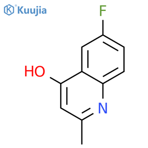 6-Fluoro-2-methylquinolin-4-ol structure