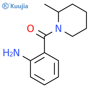 2-(2-Methyl-1-piperidinyl)carbonylaniline structure