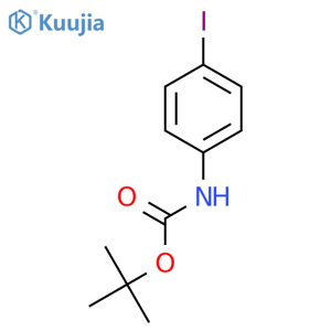 N-BOC-4-iodoaniline structure