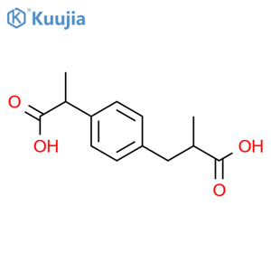 Ibuprofen Carboxylic Acid(Mixture of Diastereomers) structure