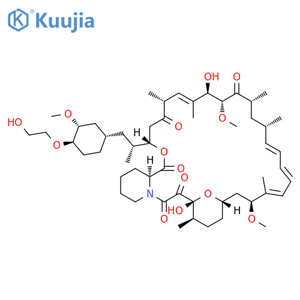 Everolimus structure