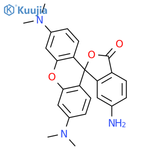 6-Aminotetramethyl Rhodamine structure