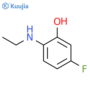 Phenol,2-(ethylamino)-5-fluoro- structure