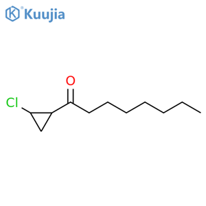 1-(2-Chlorocyclopropyl)-1-octanone structure