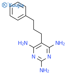 2,4,6-Pyrimidinetriamine,5-(3-phenylpropyl)- structure