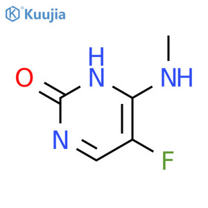 2(1H)-Pyrimidinone,5-fluoro-6-(methylamino)- structure