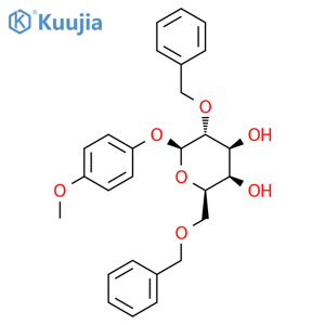 4-Methoxyphenyl 2,6-Di-O-bezyl-β-D-galactopyranoside structure