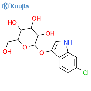 6-Chloro-3-indolyl β-D-Glucopyranoside structure