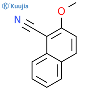 2-Methoxy-1-naphthonitrile structure