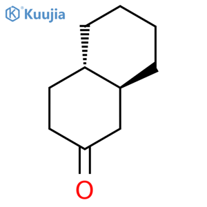 2(1H)-Naphthalenone,octahydro-, (4aR,8aR)-rel- structure