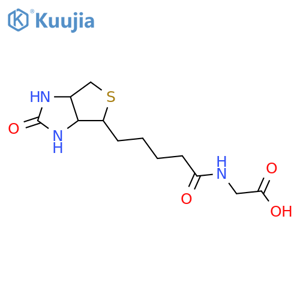 N-Biotinyl Glycine structure