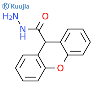 9H-Xanthene-9-carbohydrazide structure