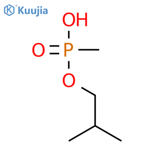 Phosphonic acid,P-methyl-, mono(2-methylpropyl) ester structure