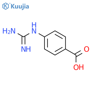 4-Guanidinobenzoicacid structure