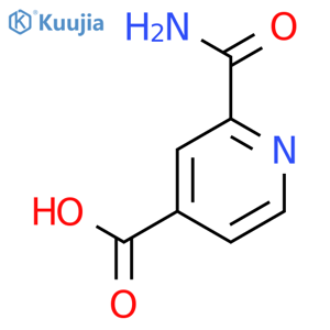 2-carbamoylpyridine-4-carboxylic acid structure