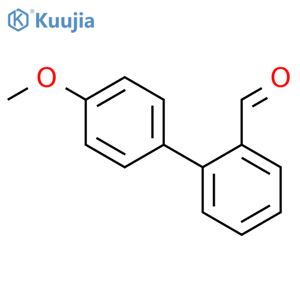 [1,1'-Biphenyl]-2-carboxaldehyde,4'-methoxy- structure