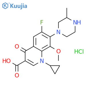 Gatifloxacin structure