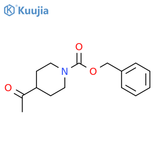 Benzyl 4-Acetylpiperidine-1-carboxylate structure