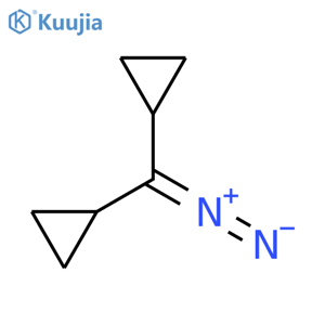 Cyclopropane,1,1'-(diazomethylene)bis- (9CI) structure