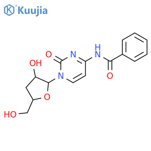 N4-Benzoyl-3'-deoxycytidine structure