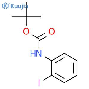 tert-butyl N-(2-iodophenyl)carbamate structure