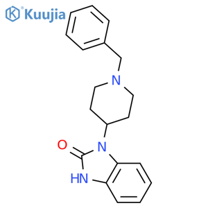 1,3-Dihydro-1-1-(phenylmethyl)-4-piperidinyl-2H-benzimidazol-2-one structure