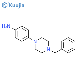 4-(4-benzylpiperazin-1-yl)aniline structure