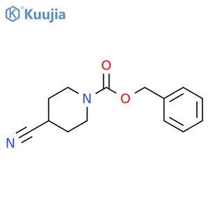 Benzyl 4-cyanopiperidine-1-carboxylate structure