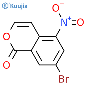 7-bromo-5-nitro-1H-isochromen-1-one structure