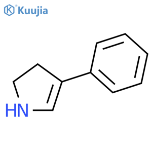 1H-Pyrrole, 2,3-dihydro-4-phenyl- structure