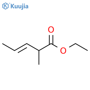 Ethyl 2-methylpent-3-enoate structure