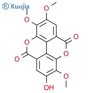 [1]Benzopyrano[5,4,3-cde][1]benzopyran-5,10-dione,2-hydroxy-3,7,8-trimethoxy- structure