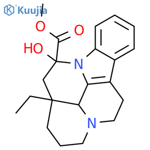 Vincamine structure