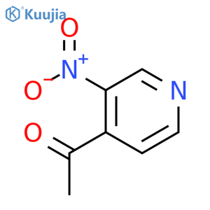 1-(3-Nitropyridin-4-yl)ethanone structure