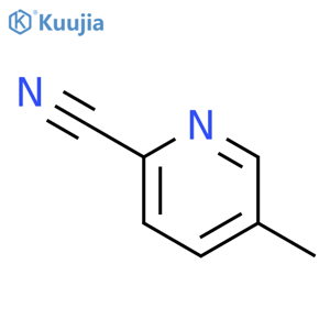 5-Methylpicolinonitrile structure