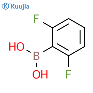 (2,6-difluorophenyl)boronic acid structure