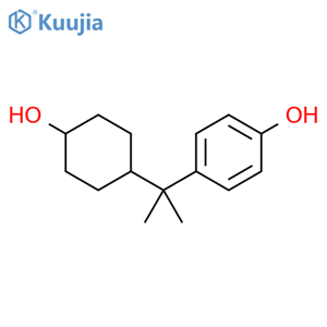 4-[1-(4-Hydroxycyclohexyl)-1-methylethyl]phenol structure