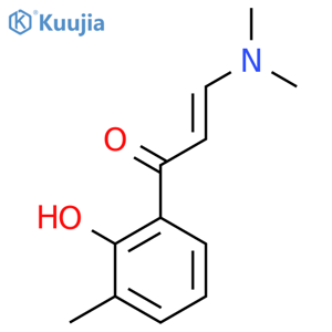 3-(Dimethylamino)-1-(2-hydroxy-3-methylphenyl)-2-propen-1-one structure