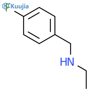 ethyl[(4-fluorophenyl)methyl]amine structure