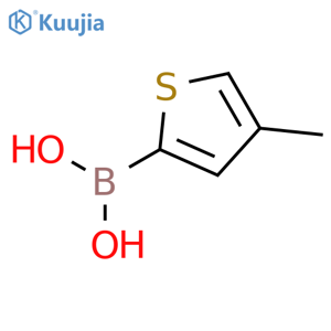 (4-methylthiophen-2-yl)boronic acid structure