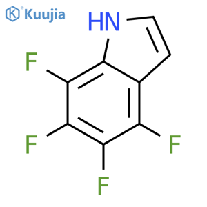 4,5,6,7-Tetrafluoroindole structure