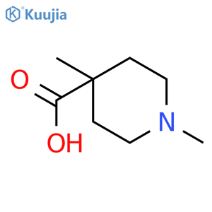 1,4-Dimethylpiperidine-4-carboxylic acid structure