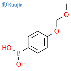 (4-(Methoxymethoxy)phenyl)boronic acid structure