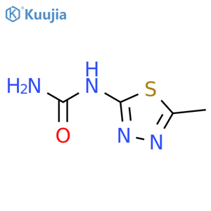 Urea,N-(5-methyl-1,3,4-thiadiazol-2-yl)- structure