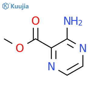 methyl 3-aminopyrazine-2-carboxylate structure