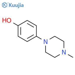 4-(4-methyl-1-piperazinyl)-Phenol structure