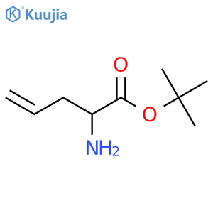 (S)-tert-Butyl 2-aminopent-4-enoate structure