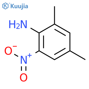 2,4-Dimethyl-6-nitroaniline structure