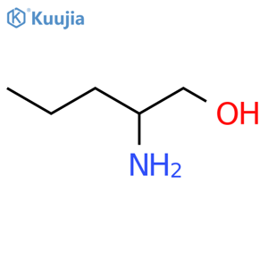 DL-2-Amino-1-pentanol structure