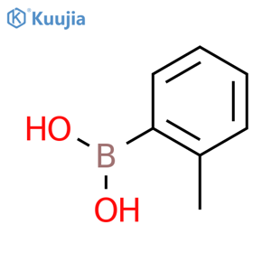 (2-methylphenyl)boronic acid structure